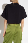 Ami Alexandre Mattiussi Cropped T-shirt with logo
