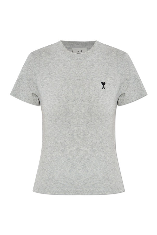 T-shirt with logo, zdjęcie 1 T-shirt with logo od Ami Alexandre Mattiussi