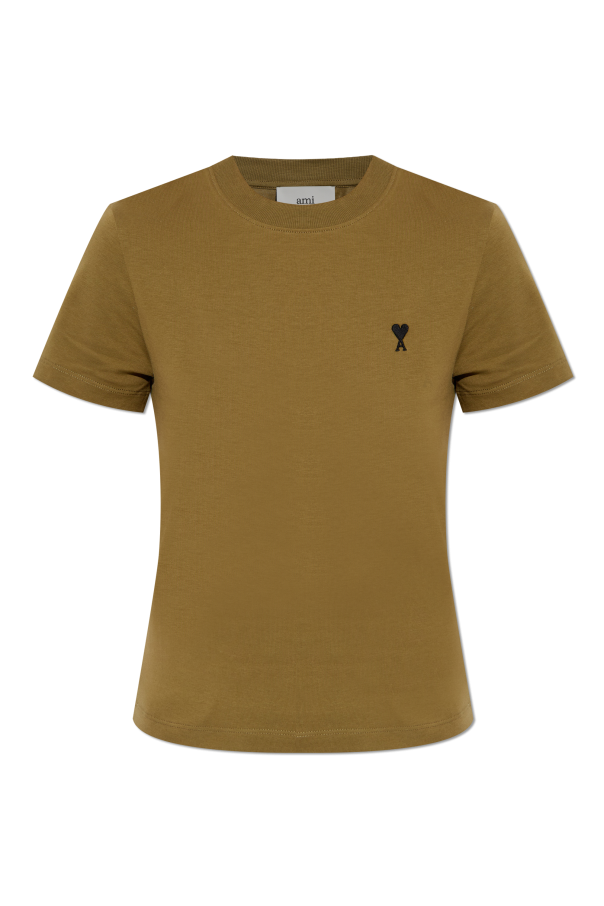 T-shirt with logo, zdjęcie 1 T-shirt with logo od Ami Alexandre Mattiussi