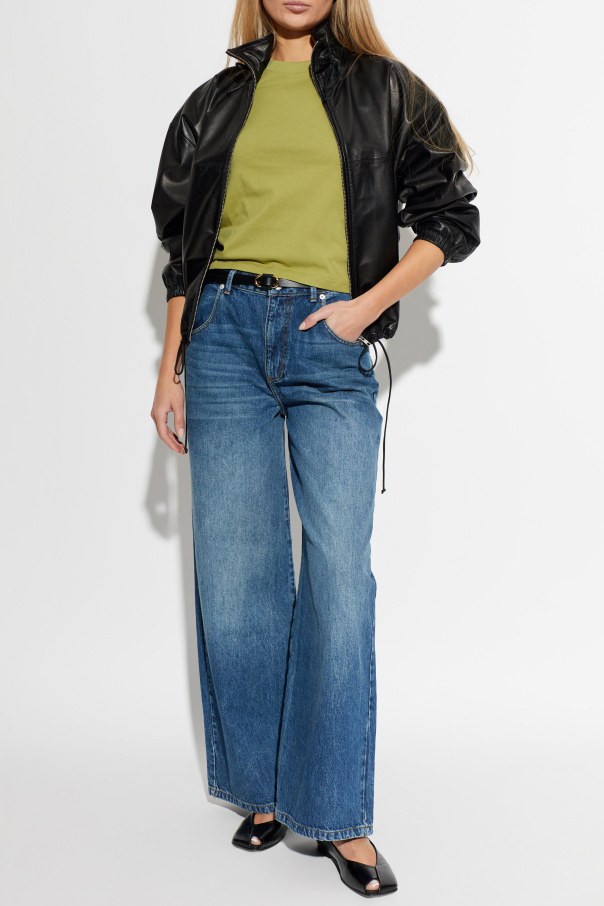 Ami Alexandre Mattiussi T-shirt with embroidered logo