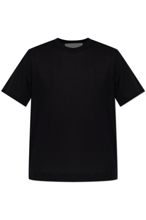 T-shirt with embroidered logo od Ami Alexandre Mattiussi