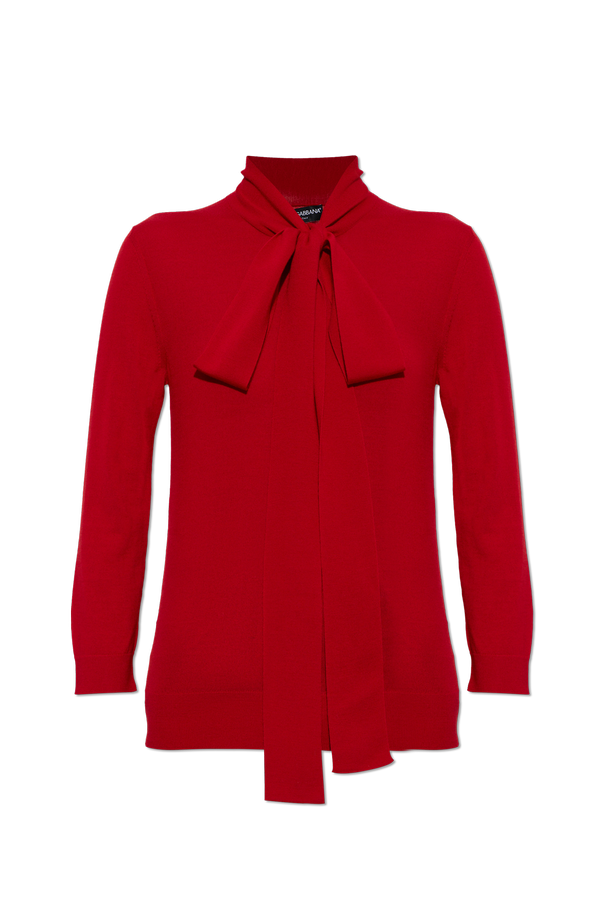 Wool sweater with long sleeves od Dolce & Gabbana