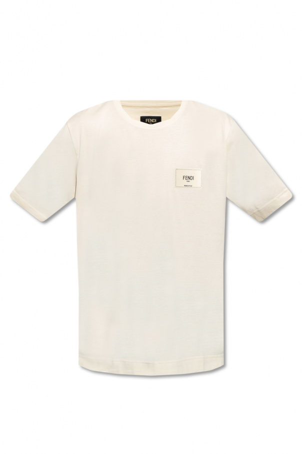 Fendi T-shirt with logo patches