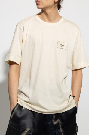 Fendi T-shirt with logo patches