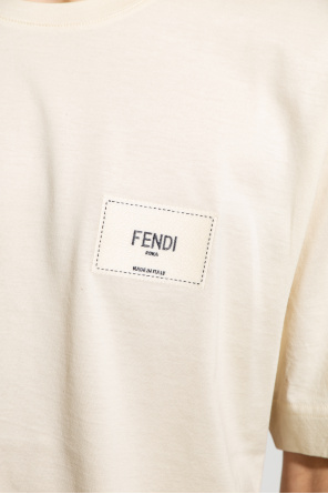 Fendi T-shirt with logo patches