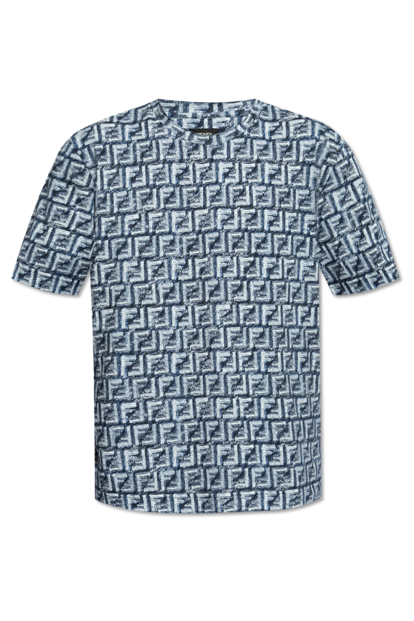 Fendi T-shirt z monogramem