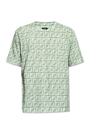 T-shirt with monogram od Fendi