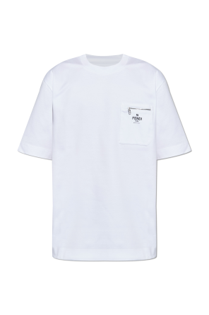 T-shirt z kieszenią