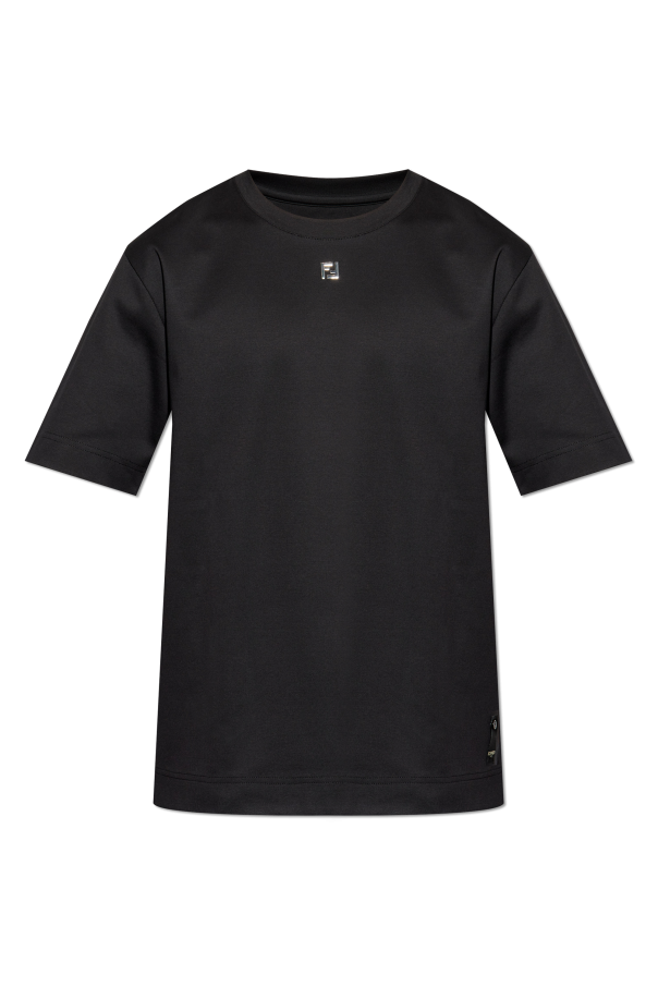 T-shirt with logo, zdjęcie 1 T-shirt with logo od Fendi