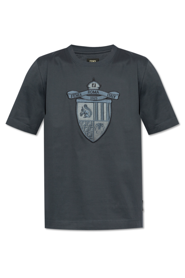 T-shirt with logo, zdjęcie 1 T-shirt with logo od Fendi