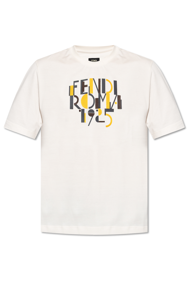 T-shirt with logo od Fendi