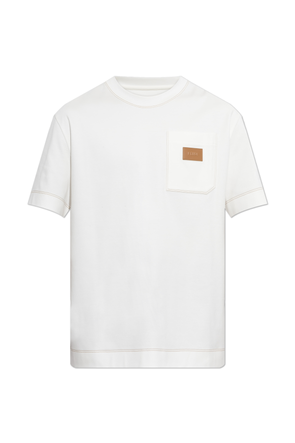 T-shirt with logo od Fendi