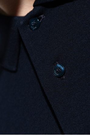 Fendi Polo shirt with logo-shaped applique