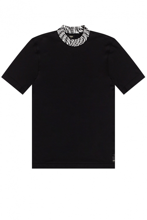 Fendi T-shirt with mock neck