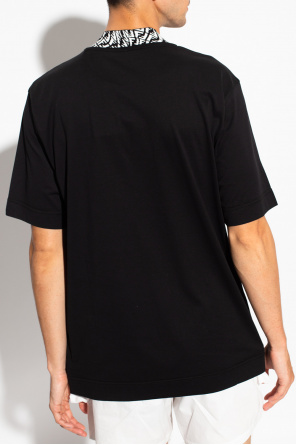 Fendi T-shirt with mock neck