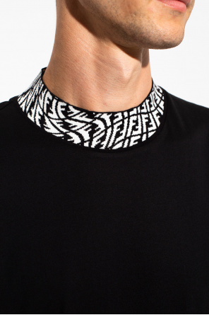 Fendi T-shirt with mock neck