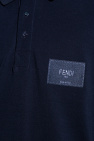 Fendi Kids Polo Bear-print sweatshirt Grigio