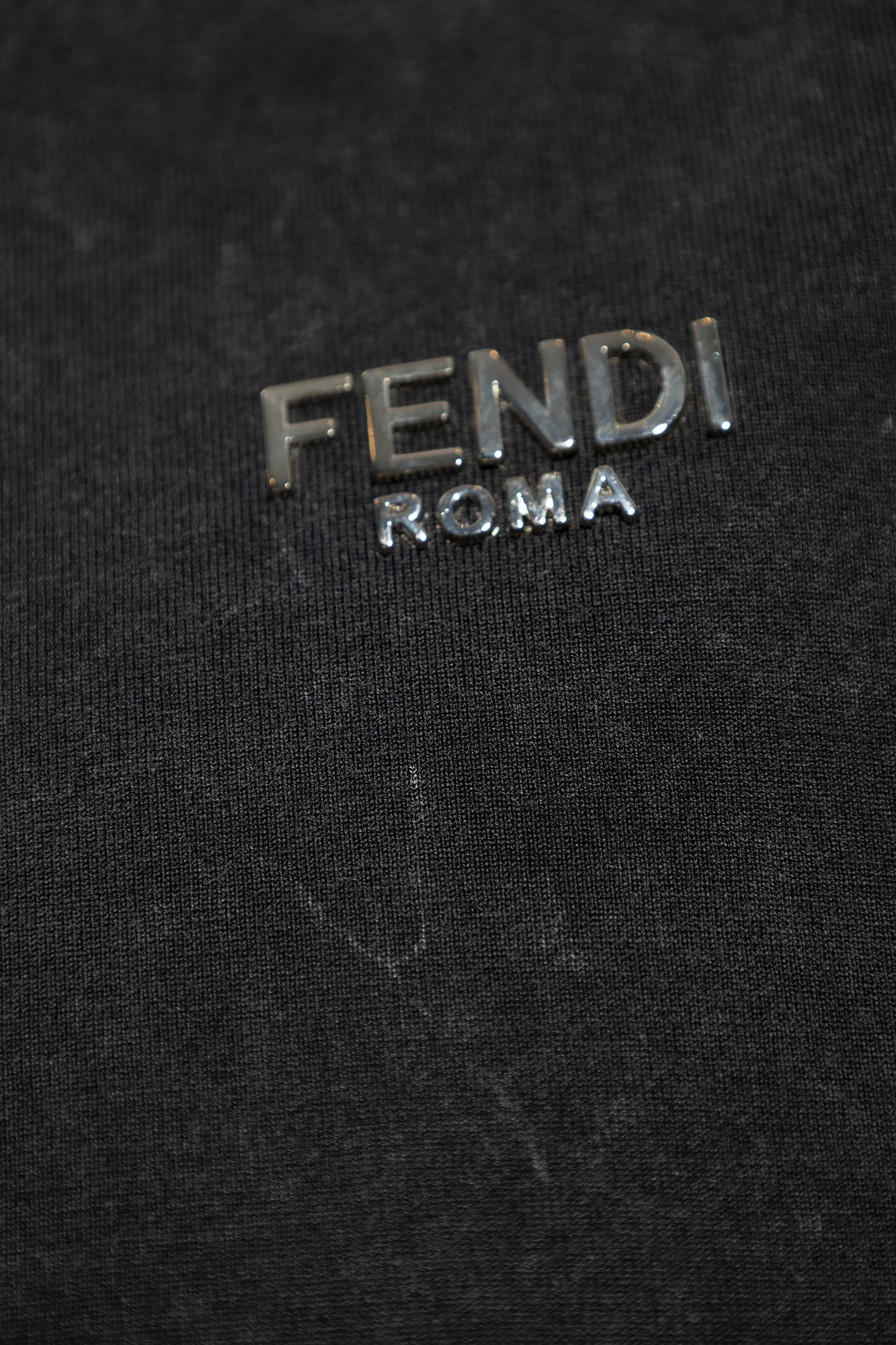 fendi Rafia T-shirt with logo