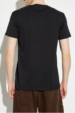 Fendi T-shirt with embroidered logo