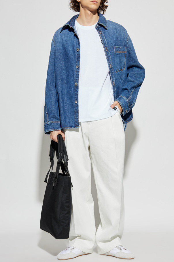 Fendi Camiseta com logotipo