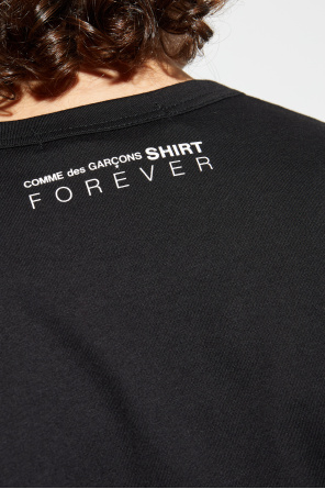 Comme des Garçons Shirt Camiseta de algodão