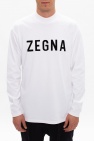 Fear Of God Zegna crystal-embellished short-sleeved T-shirt Weiß