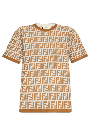 T-shirt with logo od Fendi