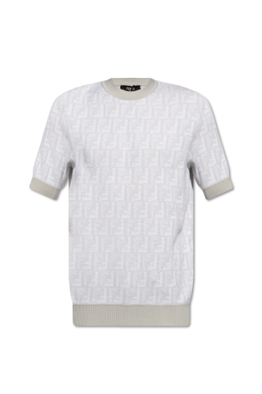 fendi geometric print shirt item