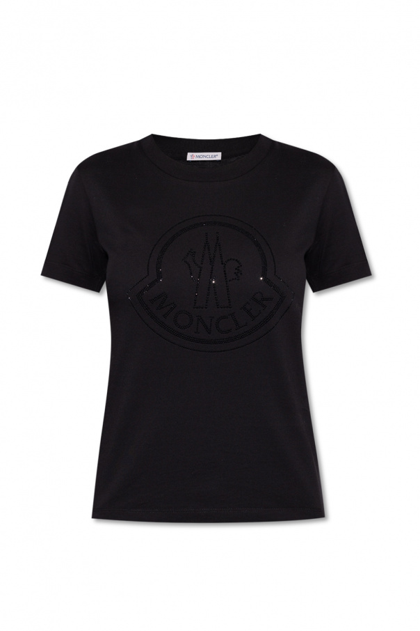 Moncler Graphic Twist Big Logo Short Sleeve T-shirt Burberry Big Kids