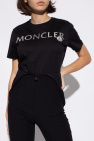 Moncler Coeio belted-waist T-shirt dress Blu