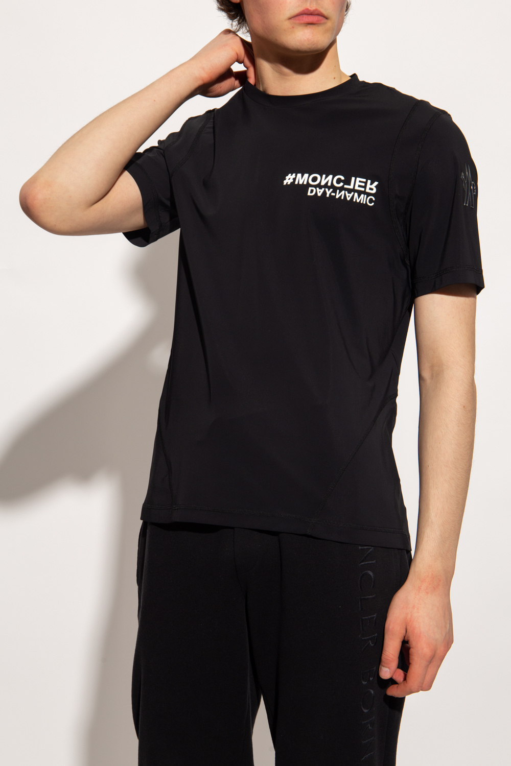 Moncler Grenoble Tecnologias Kari traa Stil Langarm-T-Shirt