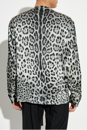 Dolce & Gabbana Silk shirt with animal print