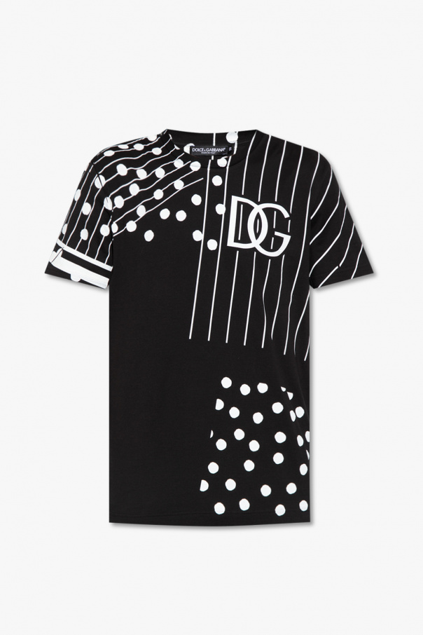 Dolce & Gabbana Kids comic book print sweatshirt T-shirt with logo
