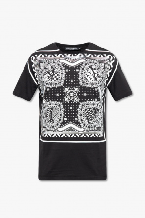 Dolce & Gabbana Kids leopard embroidered logo hoodie