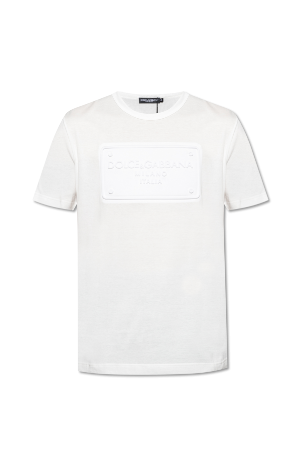 Cotton T-shirt with logo od Dolce & Gabbana