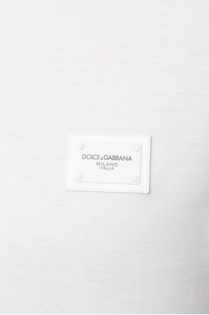 Dolce & Gabbana Logo-appliquéd T-shirt