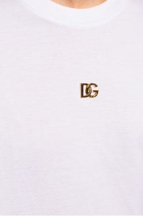 dolce platform & Gabbana Kids denim patchwork tote bag Cotton T-shirt