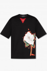 dolce glossy & Gabbana T-shirt with floral motifs