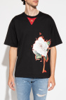 dolce glossy & Gabbana T-shirt with floral motifs