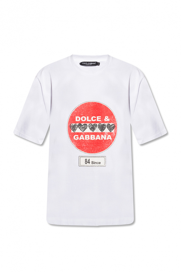 Dolce & Gabbana Vulcano backpack Printed T-shirt