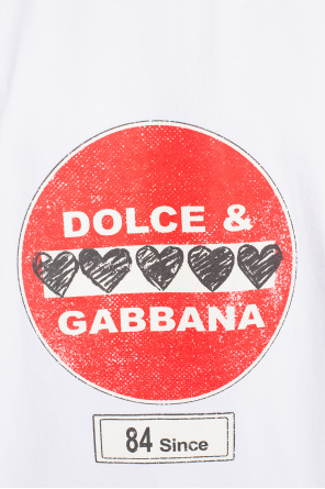 Dolce & Gabbana Vulcano backpack Printed T-shirt