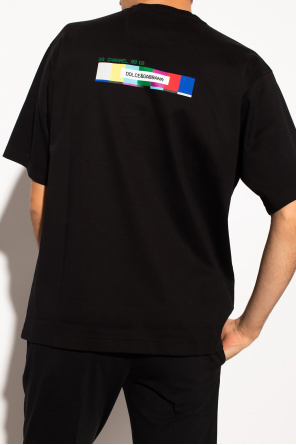 GenesinlifeShops NZ - Black pique T - shirt Dolce & Gabbana