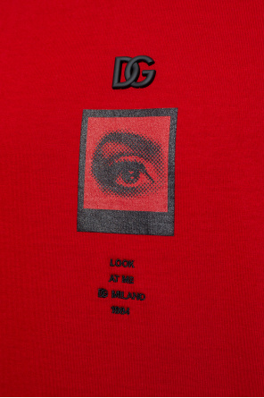 Damskie okulary przeciwsłoneczne Dolce Gabbana DG4288 T-shirt with logo