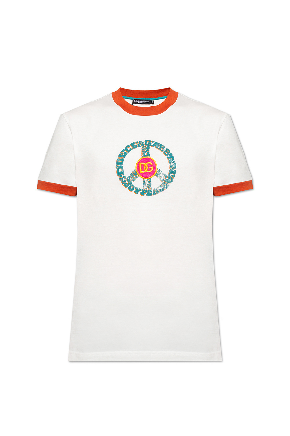 Dolce & Gabbana The ‘Reborn to Live’ collection T-shirt with logo