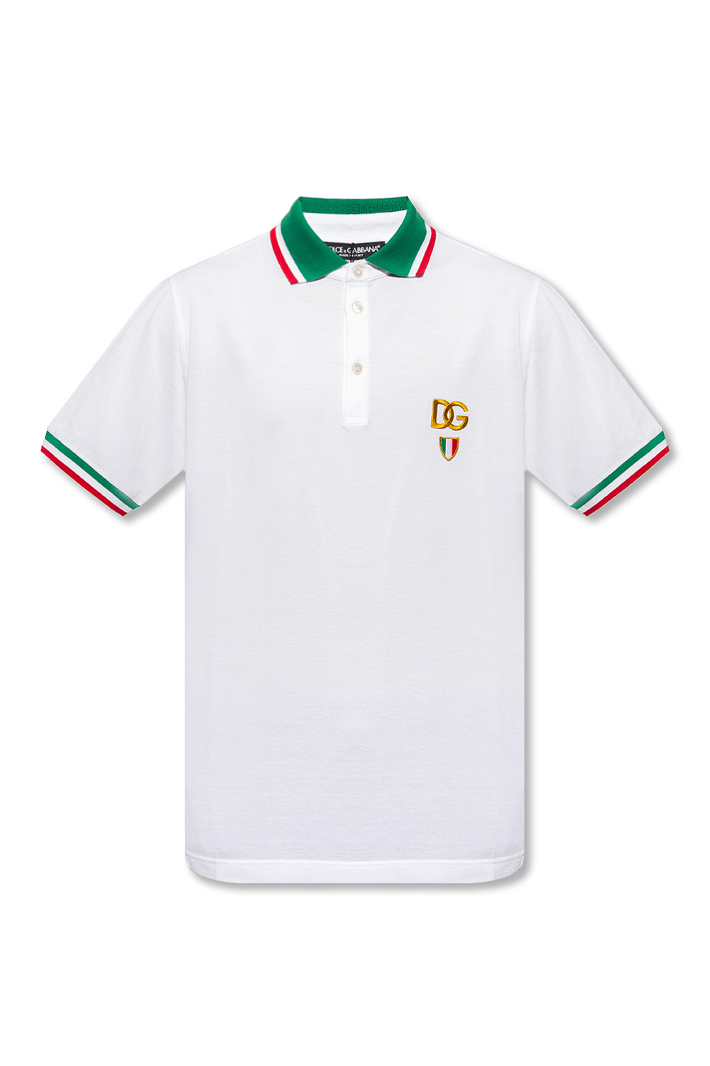 IetpShops Germany - Polo shirt with logo Dolce & Gabbana - Modern Fit Polo  Yaka Baskılı Kısa Kollu Gömlek