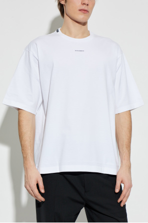 Dolce & Gabbana T-shirt z wypukłym logo