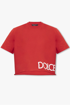 Dolce & Gabbana Kids logo-print T-shirt Bianco