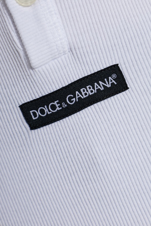 Dolce & Gabbana Cotton Crew Neck Top