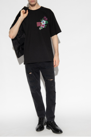 T-shirt with logo od Pochette Dolce & Gabbana