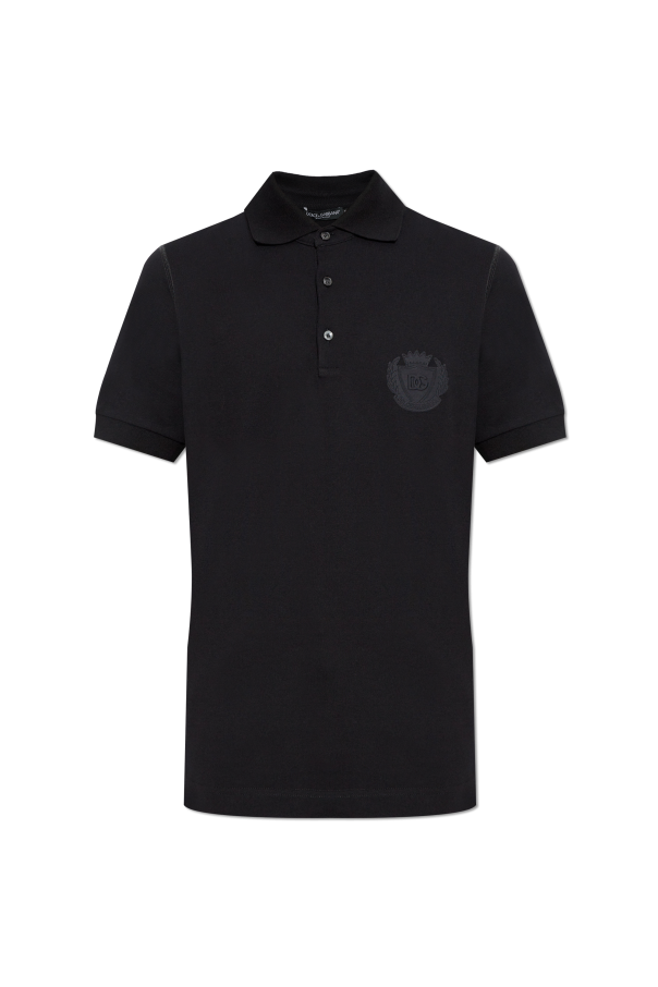 Dolce & Gabbana Bawełniane polo z logo